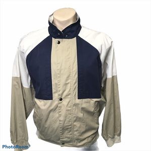 COPY - Stanley Blacker Mens Color Block Windbreaker Jacket SzLg